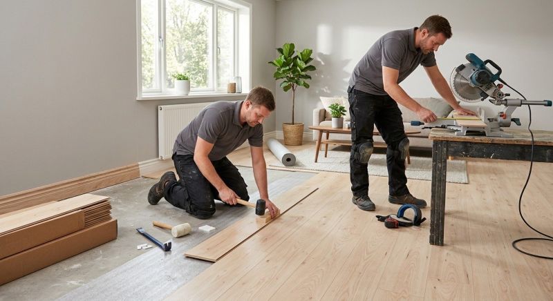 Laminate Floor Installation in Del Valle, TX