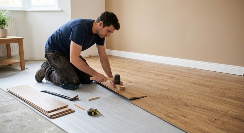 Laminate Floor Installation in Wimberley, TX
