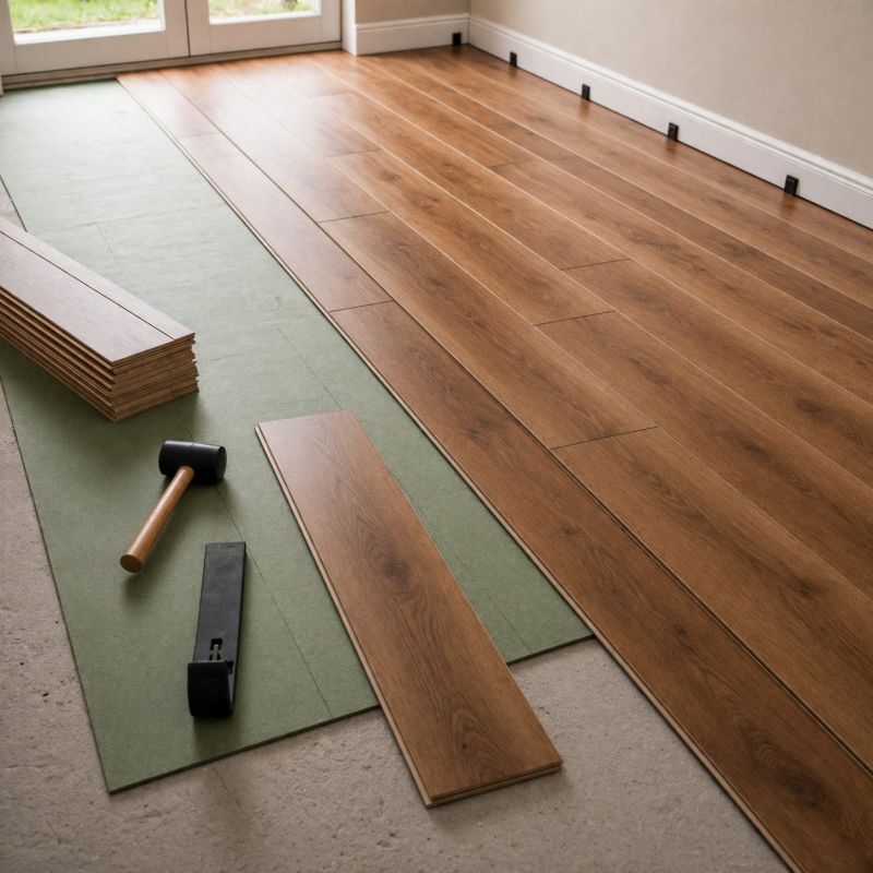 Laminate Floor Replacement in Buda, TX