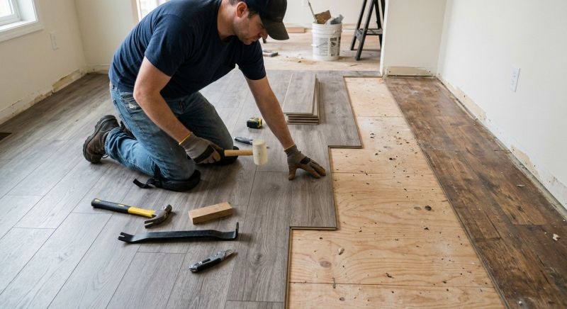 Laminate Floor Replacement in Cedar Creek, TX