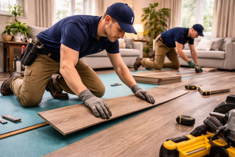 Laminate Floor Replacement in Lockhart, TX