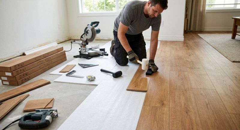 Laminate Floor Replacement in Luling, TX