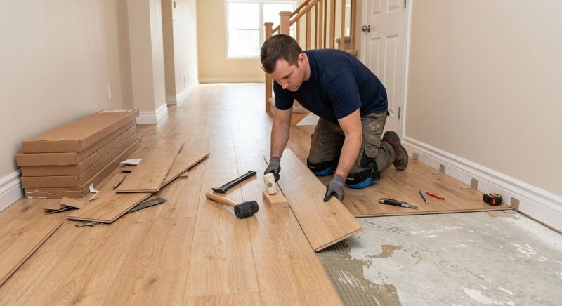 Laminate Floor Replacement in Luling, TX