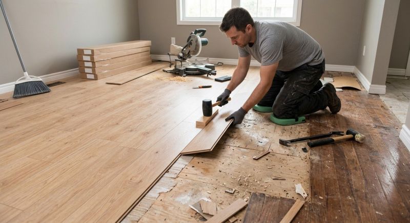 Laminate Floor Replacement in Wimberley, TX