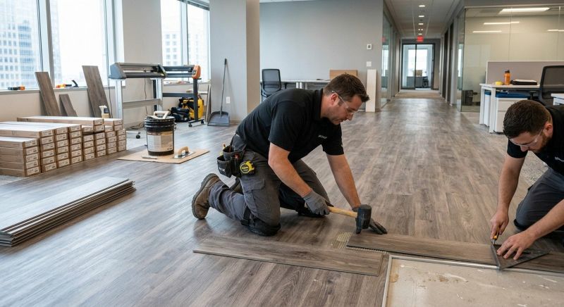 Linoleum Floor Installation in Driftwood, TX