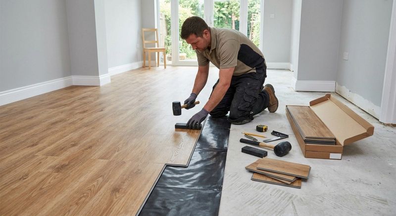 Luxury Vinyl Tile Installation in Buda, TX