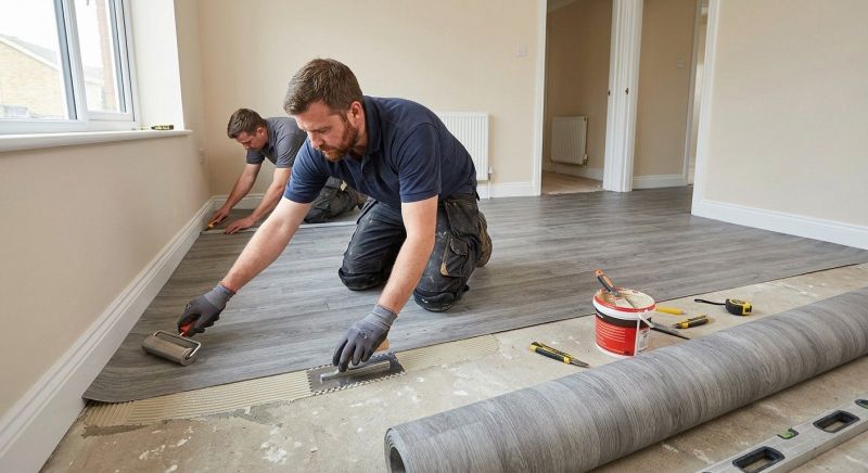 Sheet Flooring Installation in Kyle, TX
