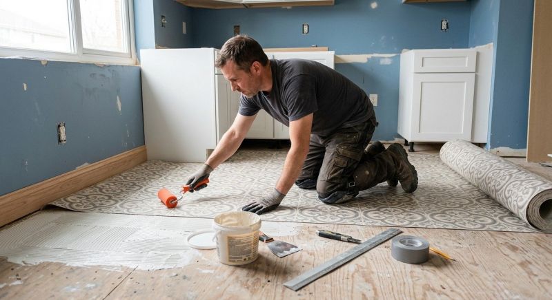 Sheet Flooring Installation in Kyle, TX
