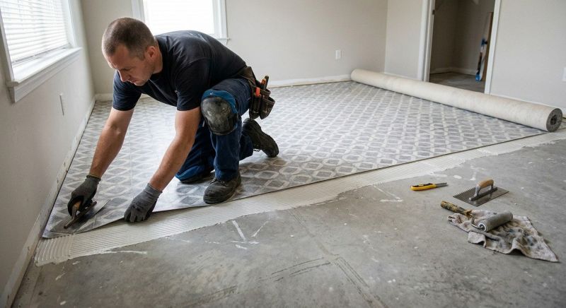 Sheet Flooring Installation in Manchaca, TX