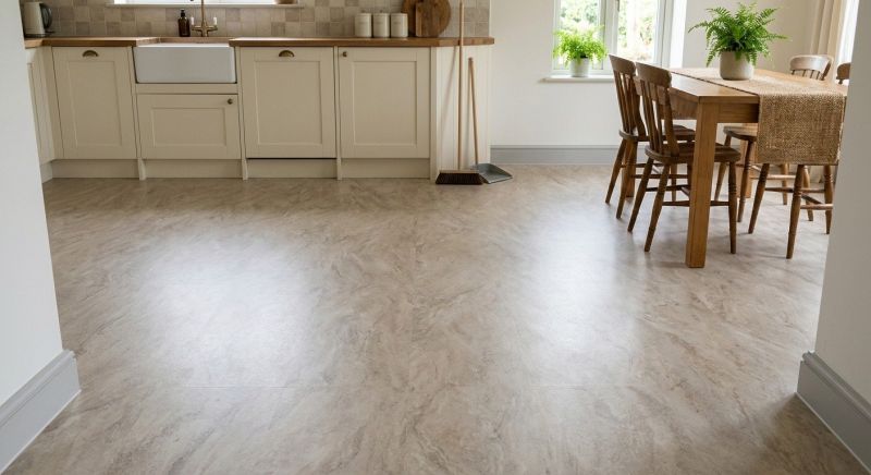 Sheet Linoleum Installation in Buda, TX