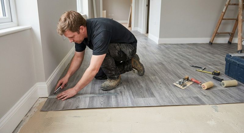 Sheet Vinyl Installation in Manchaca, TX