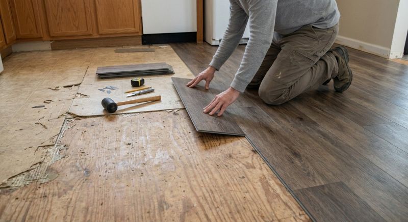 Vinyl Flooring Installation in Del Valle, TX