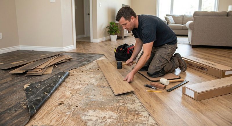 Vinyl Flooring Installation in Wimberley, TX
